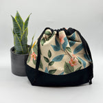 Load image into Gallery viewer, Sac à projet moyen / Medium project bag – Citrus Grove - naturel
