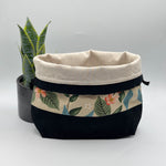 Load image into Gallery viewer, Sac à projet moyen / Medium project bag – Citrus Grove - naturel
