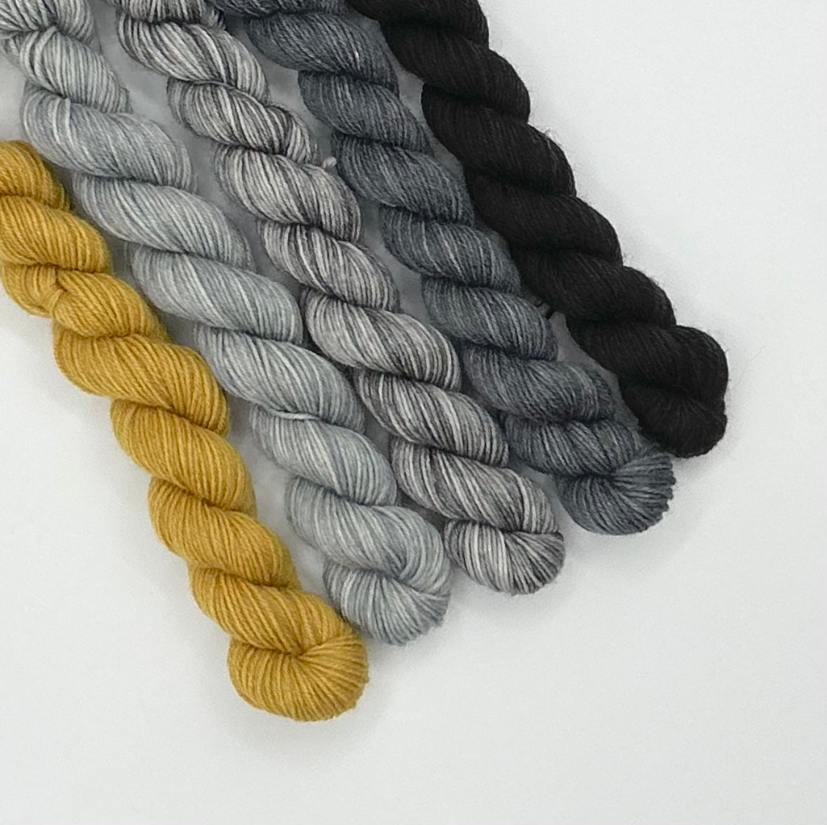 BFL Steel Sock - 5 minis - Grisaille ensoleillée