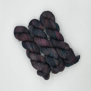 Merino Yak Sock - Jardin nocturne