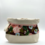 Charger l&#39;image dans la galerie, Sac à projet moyen / Medium project bag – ZIP - Garden Party - Juliet Rose - Bourgogne
