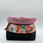 Charger l&#39;image dans la galerie, Sac à projet moyen / Medium project bag – ZIP - Wildwood Garden Party - rose
