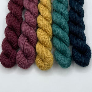 BFL Steel Sock - 5 minis - Pierres précieuses