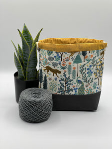 Petit sac à projet / Small project bag - Camont - Ménagerie