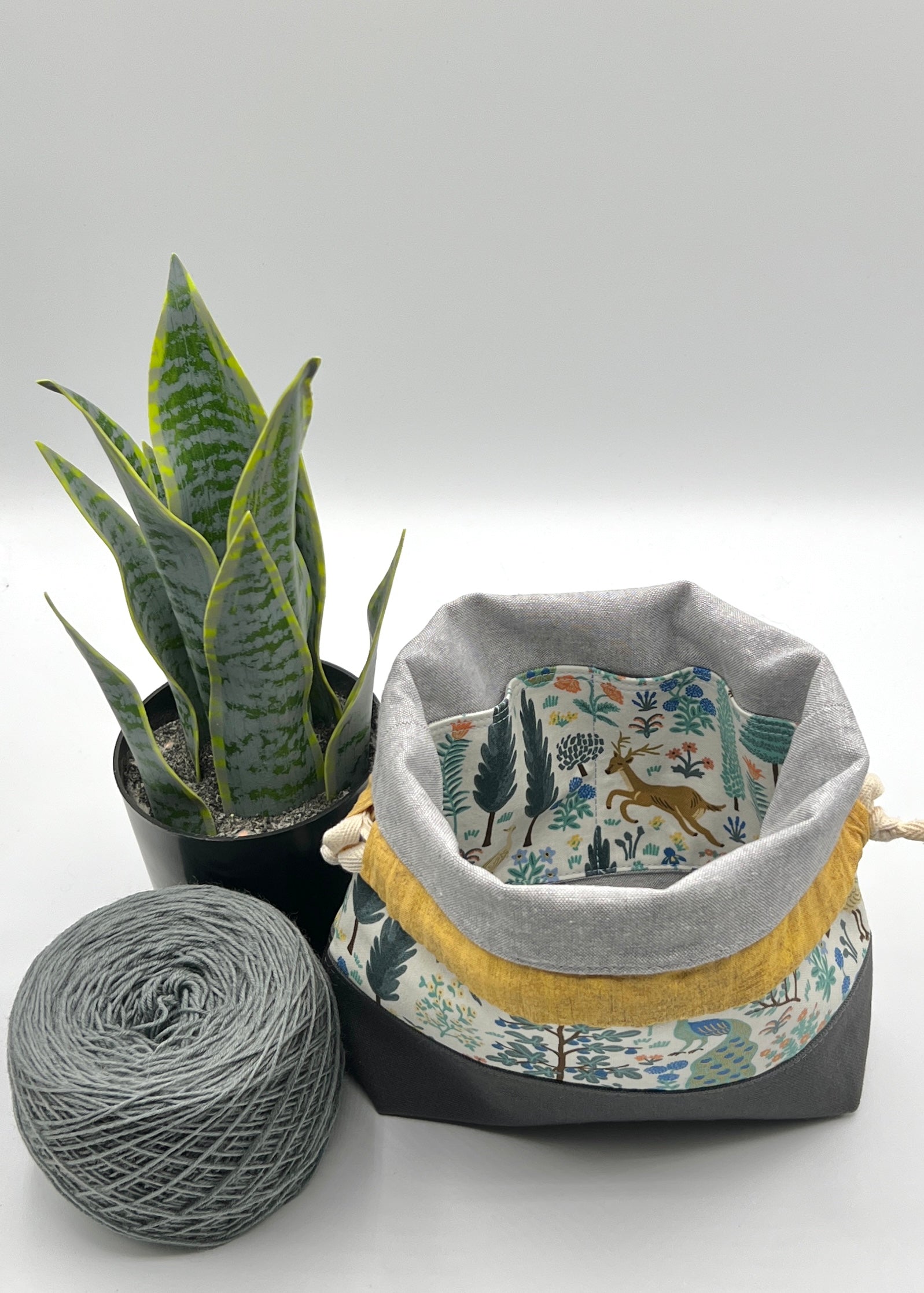 Petit sac à projet / Small project bag - Camont - Ménagerie