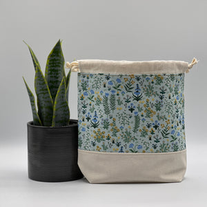 Petit sac à projet / Small project bag - Camont - Menagerie Garden - Menthe