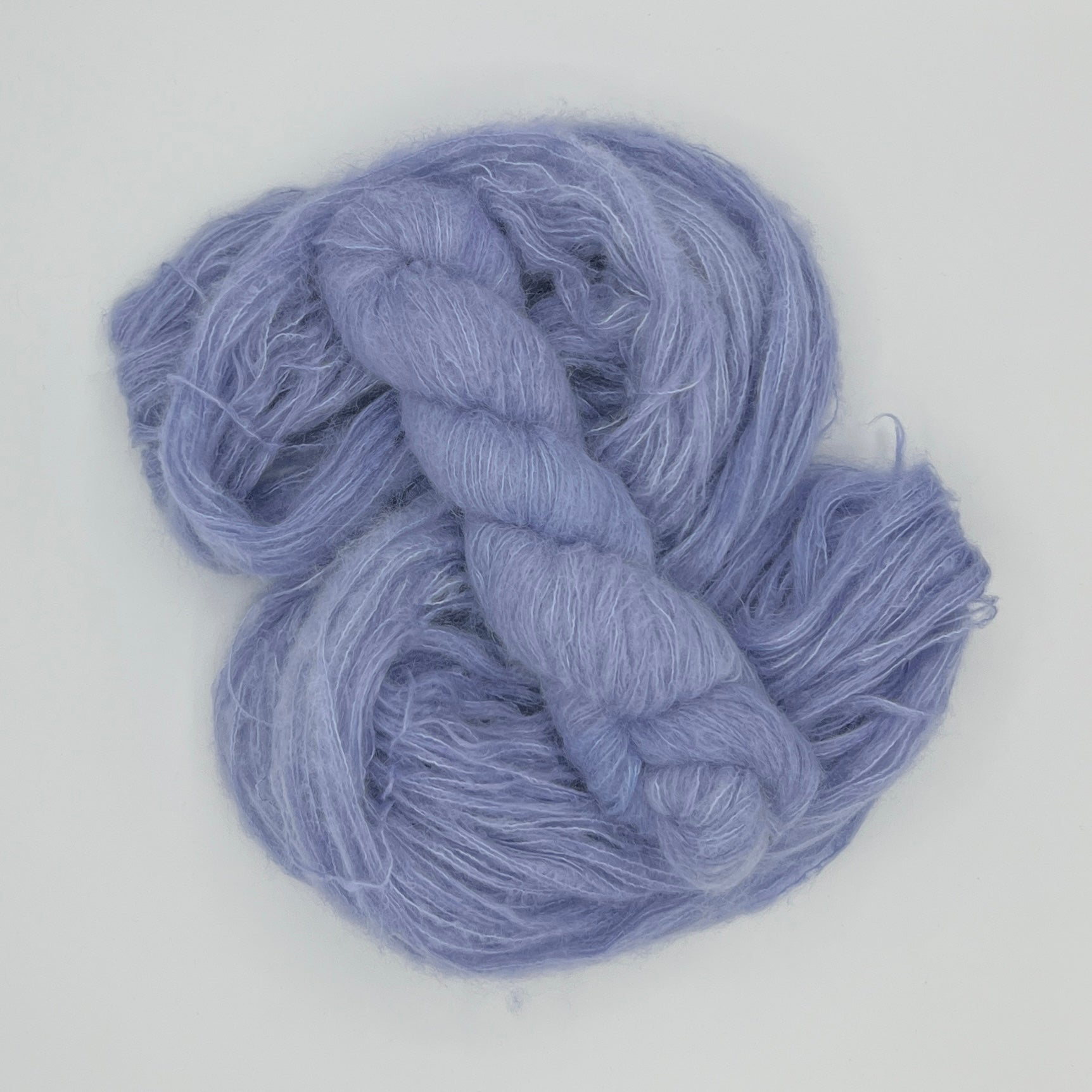 Nuage d'alpaga - Stylo bleu